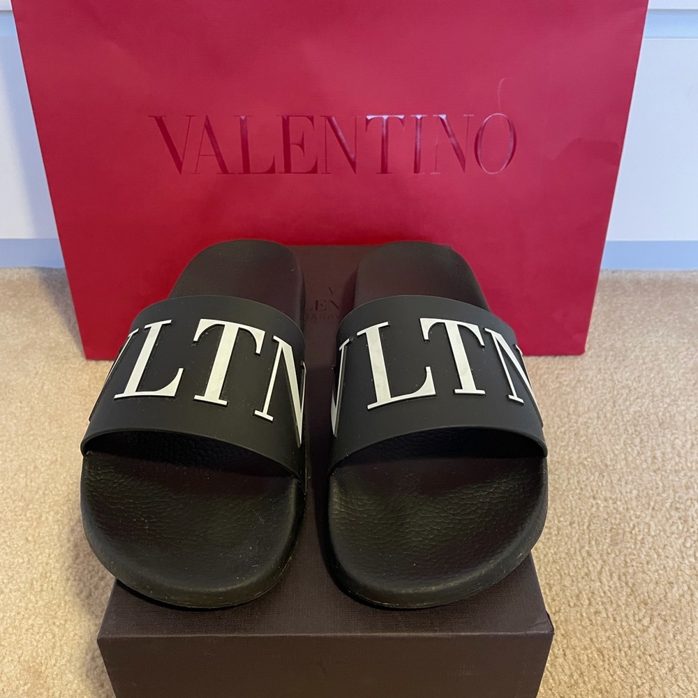 Valentino Rubber Slides (Men)